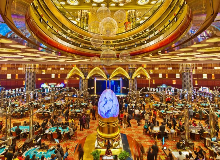Macau casino employees