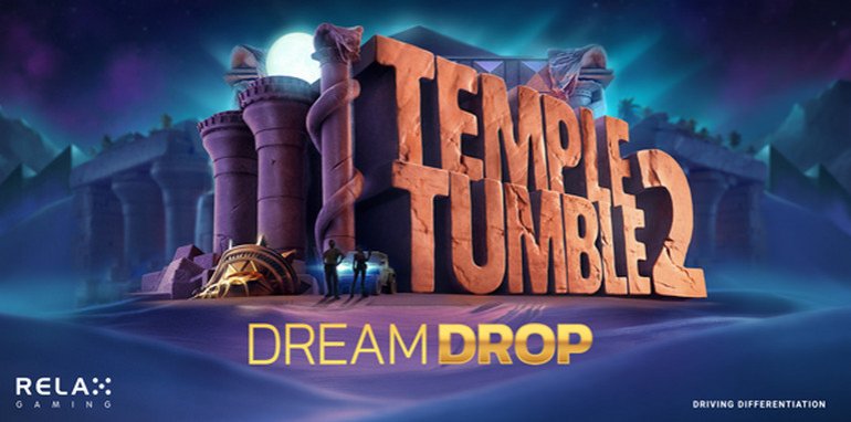 Dream Drop, Relax Gaming, Temple Tumble 2, White Hat Gaming, джекпот