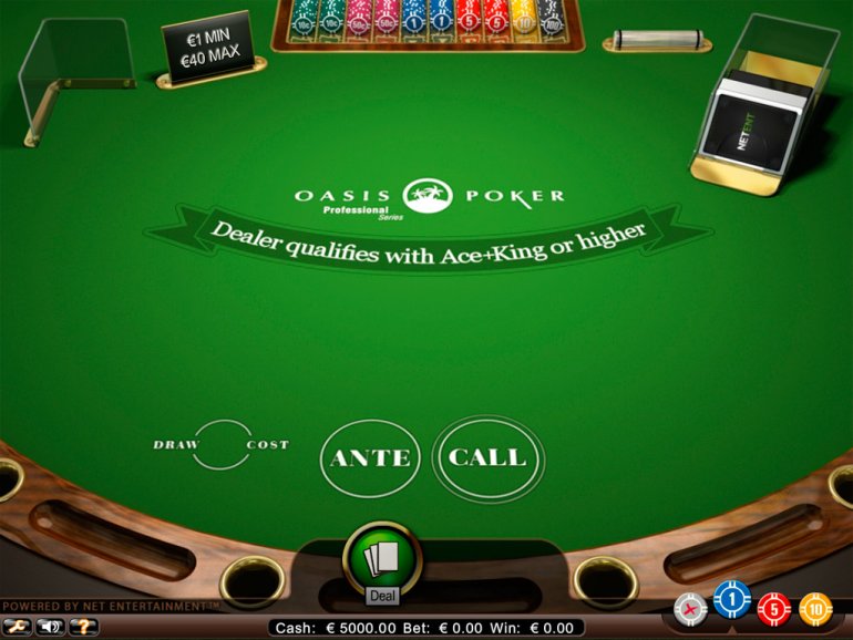 Онлайн карибский покер
