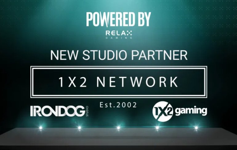 Relax, 1X2 Network, Iron Dog Studio, Powered By