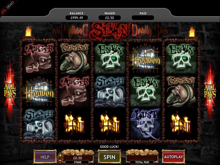 игровой автомат Seven Deadly Sins