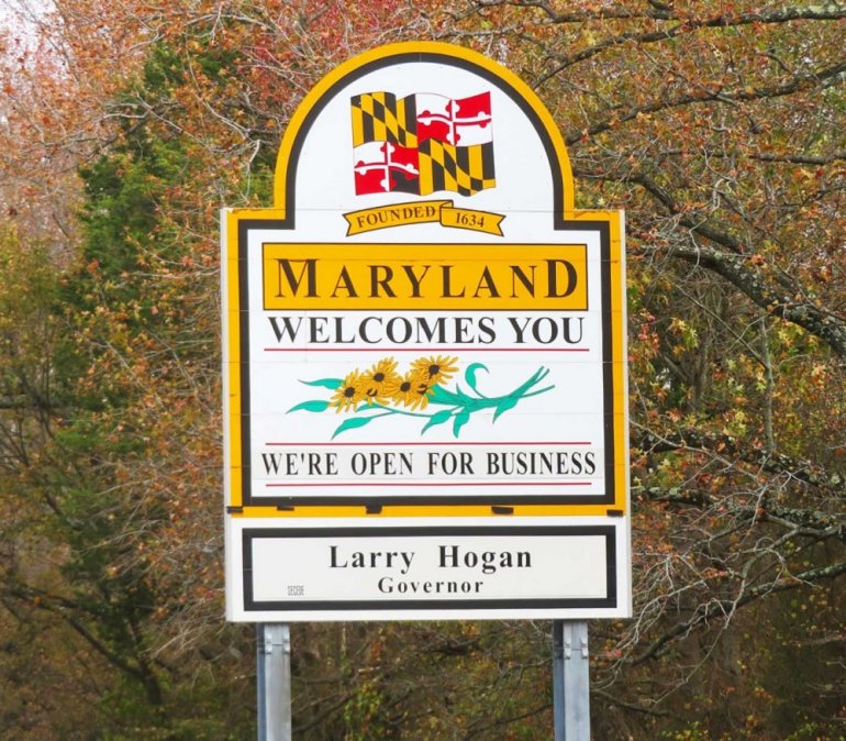 Добро пожаловать в Мэриленд 