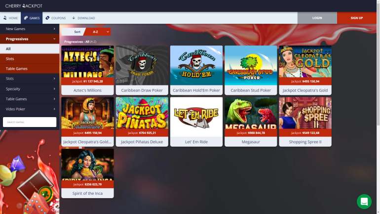  Cherry Jackpot Casino 2023 