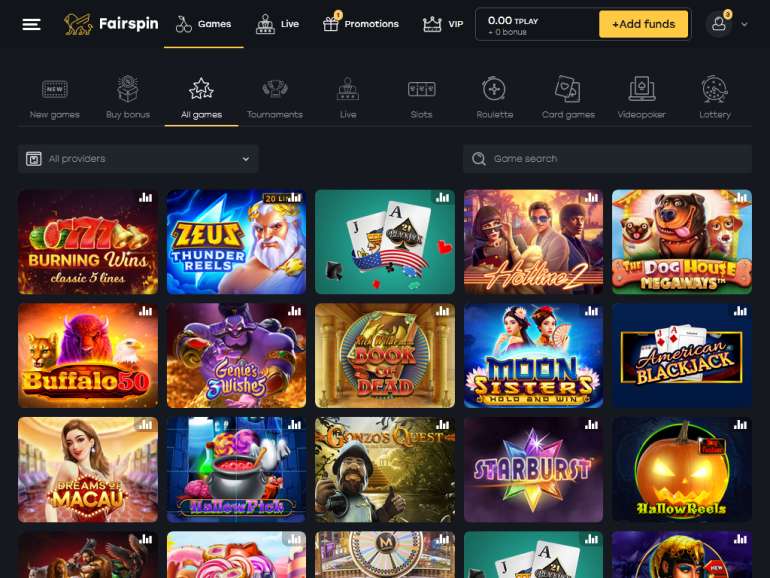 Fairspin приложение fairspin plp