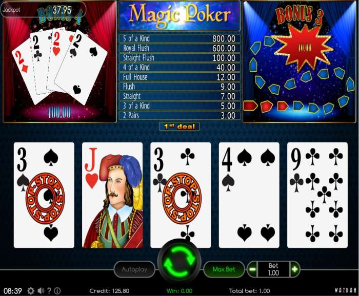 Волшебный покер