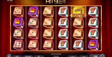 2023 Hit Slot Dice: Игровое поле
