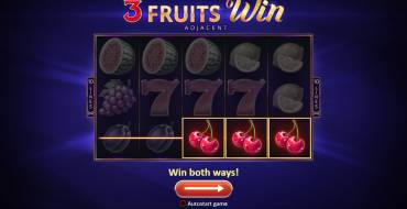 3 Fruits Win: Игровой автомат 3 Fruits Win