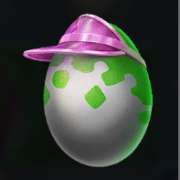 Символ Зеленое яйцо в Jurassic Party