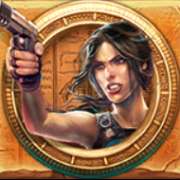 Символ Лара с пистолетом в Lara Croft: Temples and Tombs