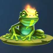Символ Зеленая лягушка в Fire Toad