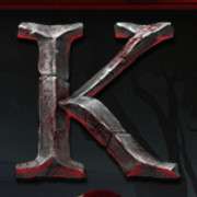 Символ K в Wild Blood 2