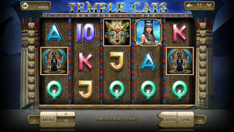 Персонажи в Temple Cats