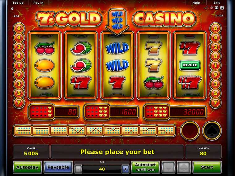 Онлайн слот 7’s Gold Casino играть