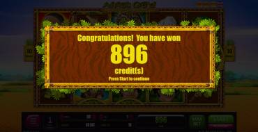 Africa Gold: Выигрыши