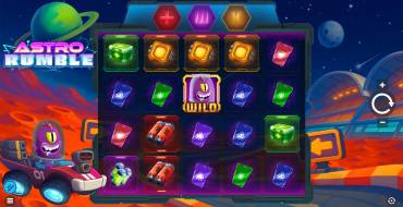 Astro Rumble: Игровой автомат