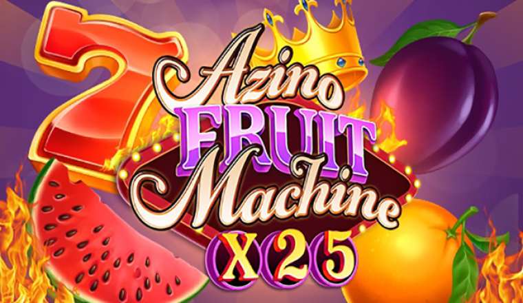 Видео покер Azino Fruit Machine X25 демо-игра