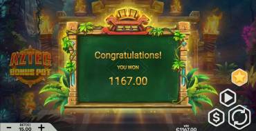 Aztec Bonus Pot: Выигрыши