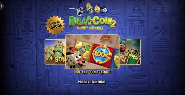 Bill & Coin 2 Mummy Mischief: Уникальные функции