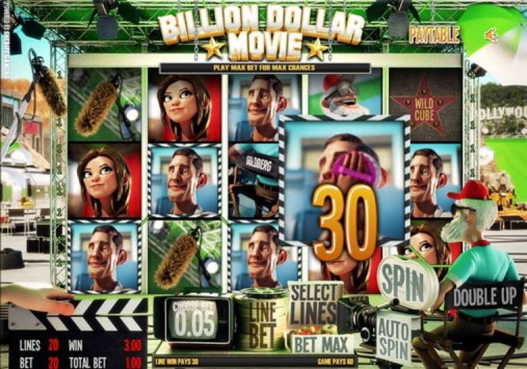 Видео покер Billion Dollar Movie демо-игра