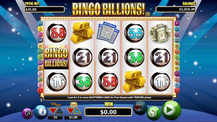 Видео покер Bingo Billions! демо-игра