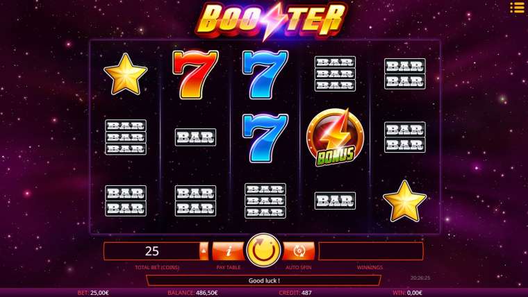 Видео покер Booster демо-игра