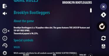 Brooklyn Bootleggers: Правила