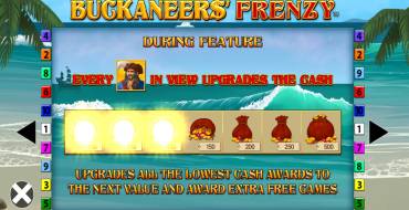 Buckaneers' Frenzy: Уникальные функции