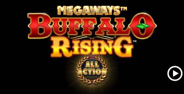 Buffalo Rising Megaways All Action: Игровой автомат Buffalo Rising Megaways All Action