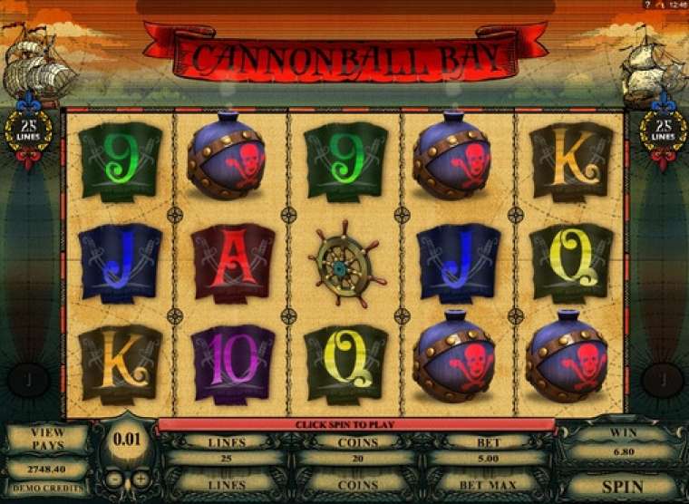 Видео покер Cannonball Bay демо-игра