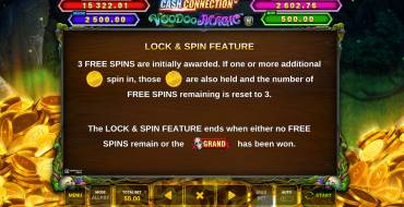 Cash Connection — Voodoo Magic: Фриспины и/или респины
