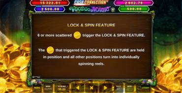 Cash Connection — Voodoo Magic: Бонусные игры
