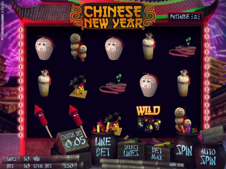 Видео покер Chinese New Year демо-игра