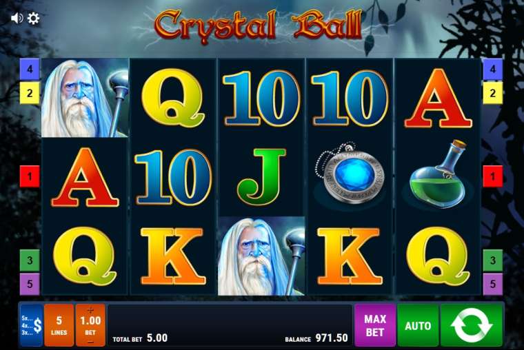 Видео покер Crystal Ball демо-игра