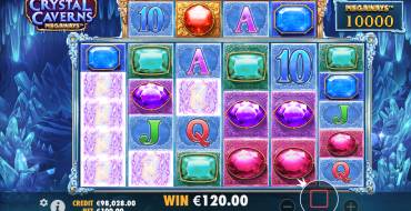 Crystal Cavern Megaways: Таблица выплат