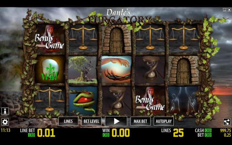 Видео покер Dante’s Purgatory демо-игра