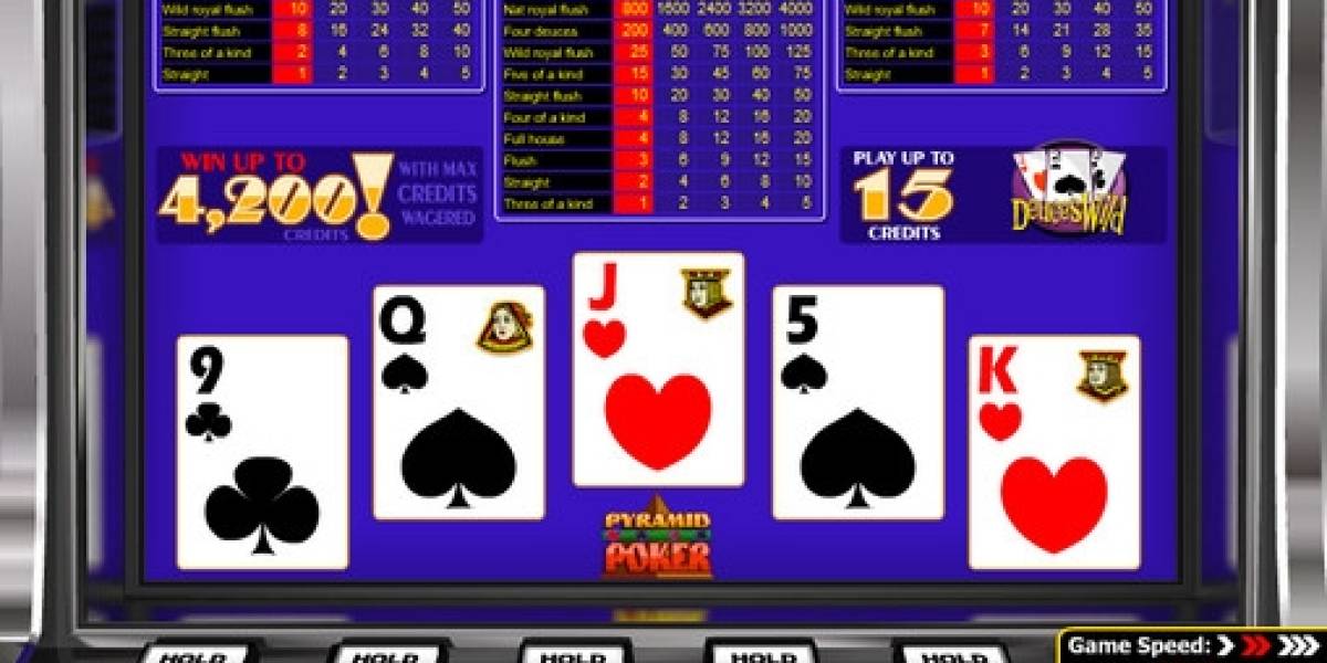 Видео-пекер Deuces Wild Pyramid Poker