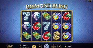 Diamond Bling: Игровой автомат