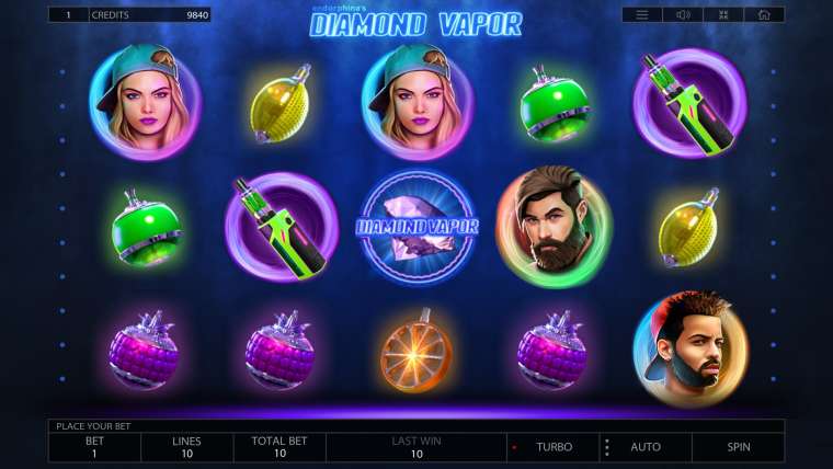 Видео покер Diamond Vapor демо-игра