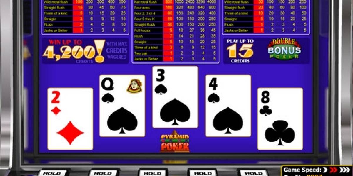 Видео-пекер Double Bonus Pyramid