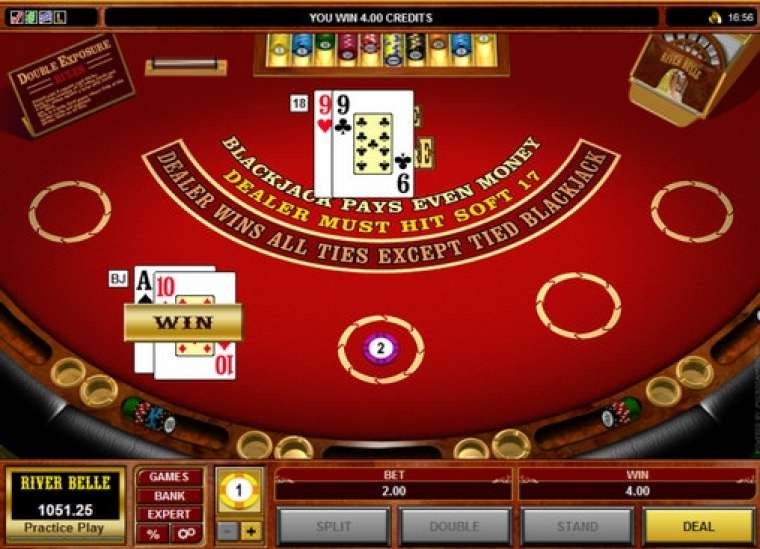 Видео покер Double Exposure Blackjack демо-игра