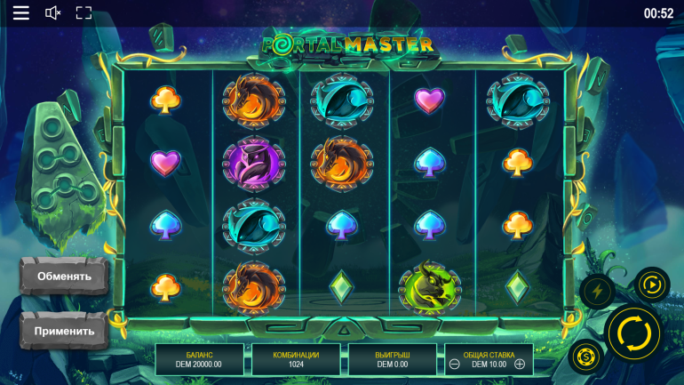 Дизайн слота в Хозяйка Портала Тема в Portal Master