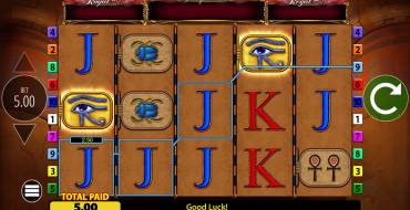 Eye of Horus Jackpot King: Выигрыши