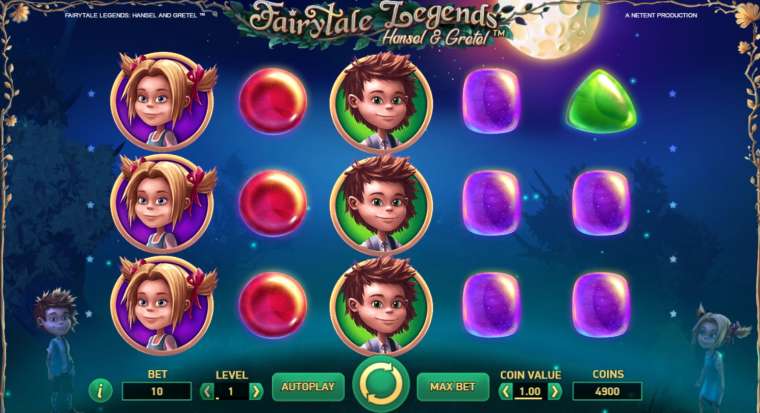 Видео покер Fairytale Legends: Hansel and Gretel демо-игра