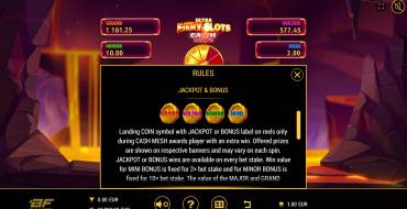 Fiery Slots Cash Mesh Ultra Dice: Джекпот