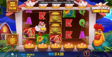 Finger Lick’n Free Spins: Фриспины