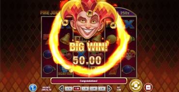 Fire Joker Blitz: Выигрыши