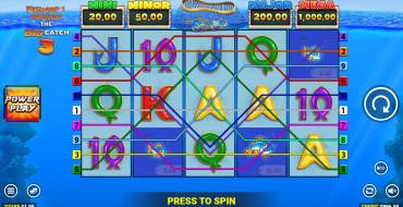 Fishin' Frenzy The Big Catch 3: Игровой автомат
