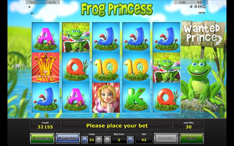 Онлайн слот Frog Princess играть
