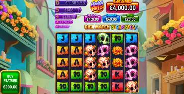 Giga Match Sugar Skull: Игровой автомат
