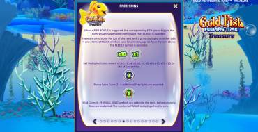 Gold Fish Feeding Time Treasure: Уникальные функции